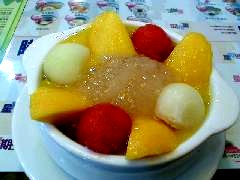 芒菓底燕窩西米撈