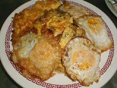 菜脯肉碎煎蛋、西煎蛋