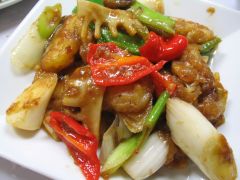 沙茶魚片