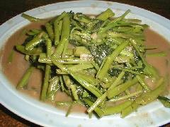 蝦醤通菜